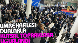 Sakarya’da umre kafilesi dualarla uğurlandı