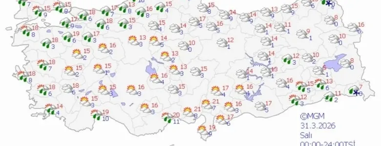 Sakarya’da Yağış Bekleniyor