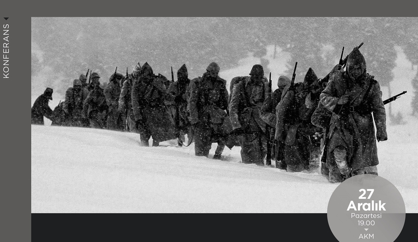 Sakarya’dan Sarıkamış’a konferansı AKM’de