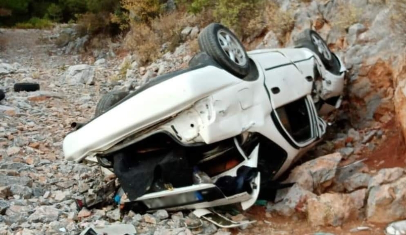 Sakaryalı ailenin otomobili uçuruma yuvarlandı: 1 ölü, 1 yaralı