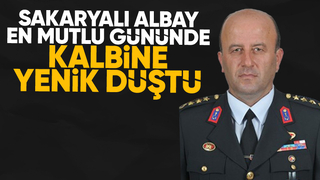 Sakaryalı Albay, oğlunun söz gecesinde kalp krizi sonucu hayatını kaybetti