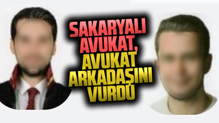 Sakaryalı avukat, avukat arkadaşını vurdu
