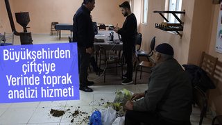 Sakaryalı çiftçilere yerinde toprak analizi hizmeti