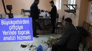 Sakaryalı çiftçilere yerinde toprak analizi hizmeti