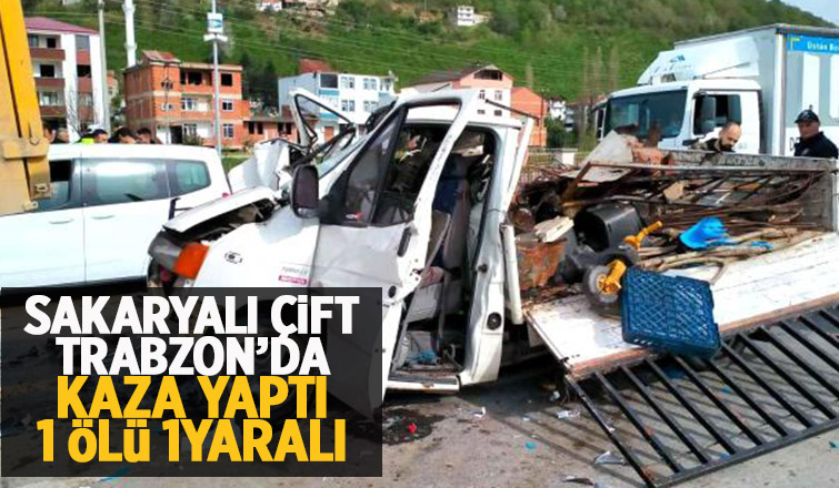 Sakaryalı çifti kaza ayırdı