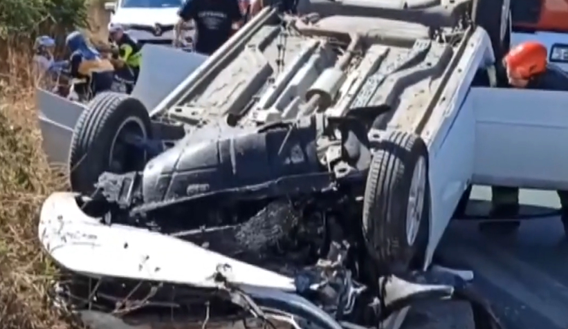 Sakaryalı çift kaza ayırdı