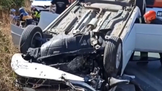 Sakaryalı çift kaza ayırdı