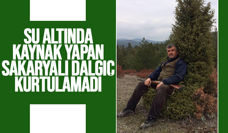 Sakaryalı dalgıç kurtarılamadı