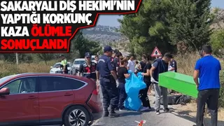 Sakaryalı diş hekiminin Muğla'da yaptığı kaza ölümle sonuçlandı! Kaza anı kamerada