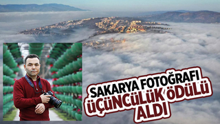 Sakaryalı fotoğrafçı üçüncülük ödülü aldı