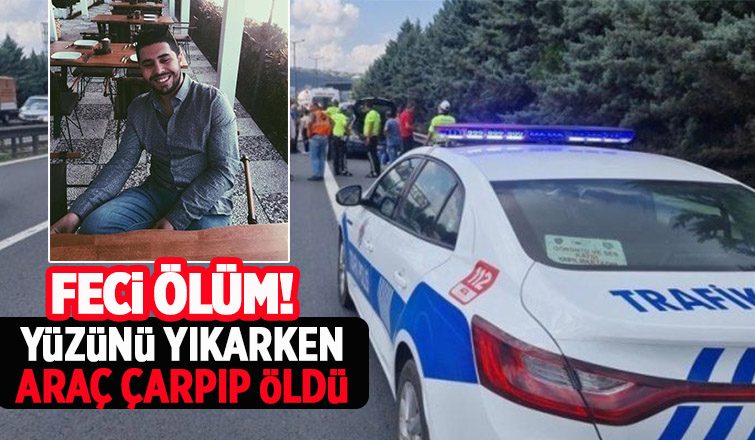 Sakaryalı genç yüzünü yıkarken aracın altında kalıp öldü