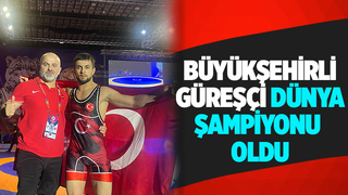Sakaryalı güreşçi dünya şampiyonu oldu