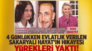 Sakaryalı Hayat'ın yürek yakan hikayesi