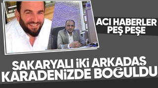 Sakaryalı iki arkadaş Kandıra sahilinde boğuldu