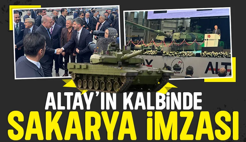 Sakaryalı iş adamları ALTAY Tankı teslimat törenine katıldı