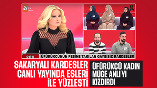 Sakaryalı kardeşler canlı yayında eşleri ile yüzleşti