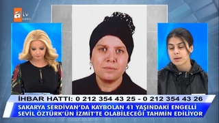 Sakaryalı kayıp kadının ailesi Müge Anlı'dan yardım istedi