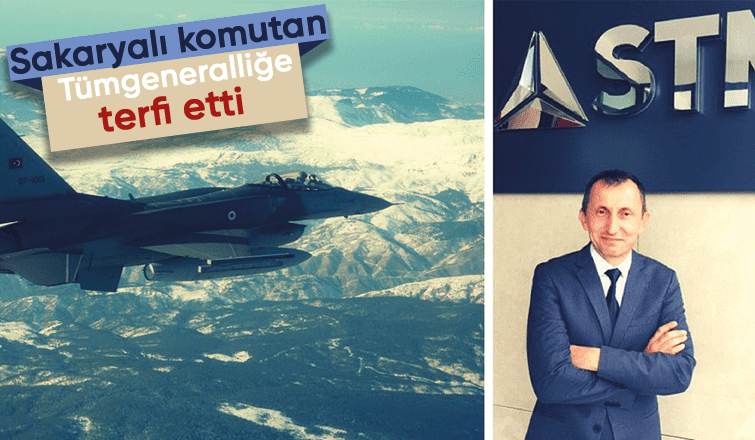 Sakaryalı komutan Tümgeneral oldu