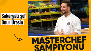 Sakaryalı Onur Üresin MasterChef şampiyonu