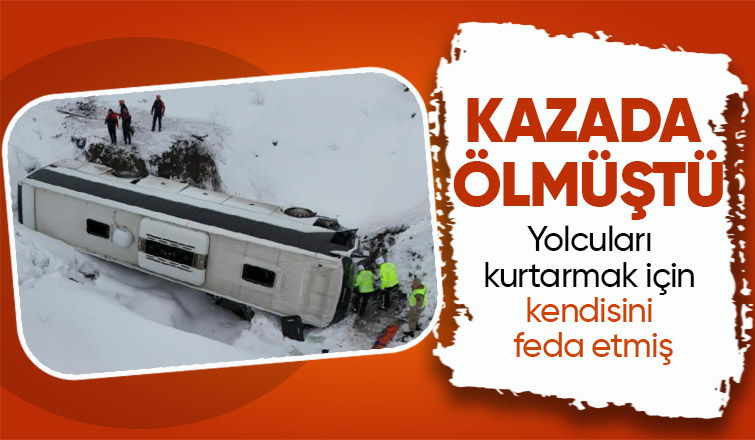Sakaryalı otobüs şoförü kendisini feda edip yolcuları kurtardı