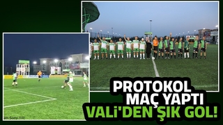 Sakaryalı siyasetçiler dostluk maçı yaptı