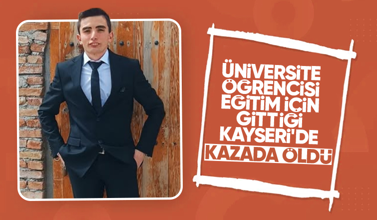 Sakaryalı üniversite öğrencisinden acı haber