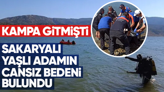 Sakaryalı yaşlı adamın cesedi barajda bulundu