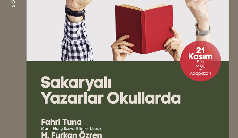 Sakaryalı yazarlar liselerde öğrencilerle buluşacak