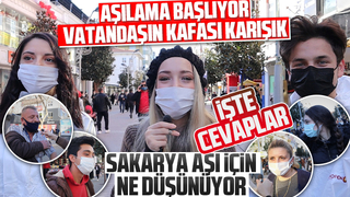 Sakaryalılara korona aşısı için ne düşünüyor diye sorduk
