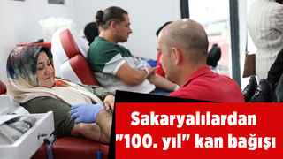 Sakaryalılardan kan bağışına destek