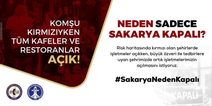 #SakaryaNedenKapalı Türkiye gündeminde