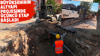 Sakarya’nın altyapı ağı şehrin merkezinde genişliyor