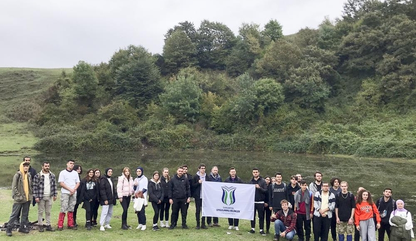 Sakarya’nın güzelliklerini bu yürüyüşle keşfettiler