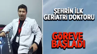 Sakarya’nın ilk geriatri doktoru göreve başladı