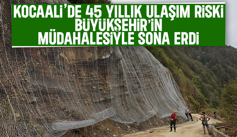 Sakarya’nın kuzeyinde 45 yıllık sorun Büyükşehirle aşıldı