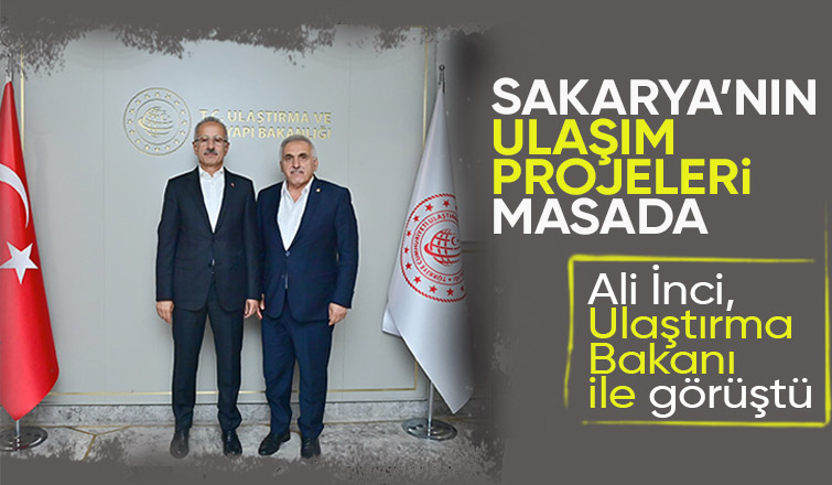 Sakarya’nın ulaşım geleceği için önemli görüşme