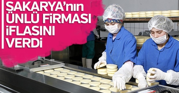 Sakarya'nın ünlü firması iflasını verdi