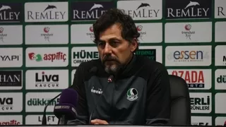 Sakaryaspor - Şanlıurfaspor maçının ardından