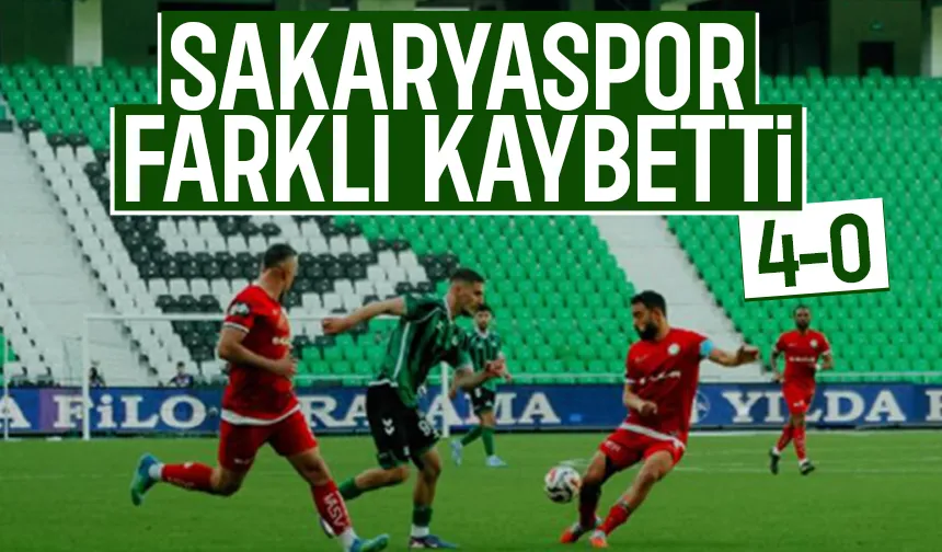 Sakaryaspor 0 Çorum FK 4