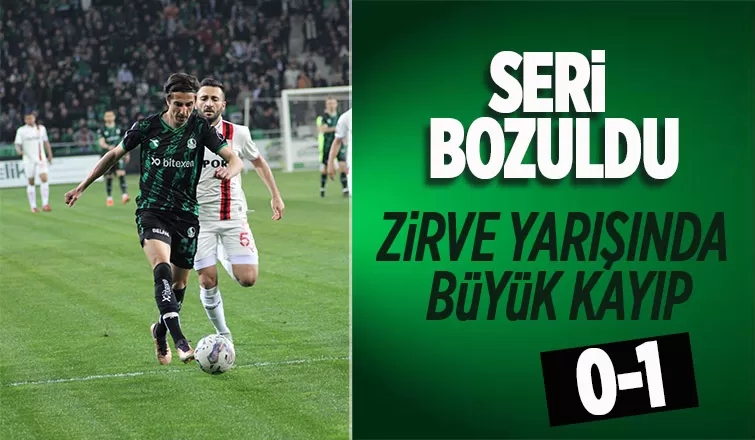 Sakaryaspor 0 Samsunspor 1