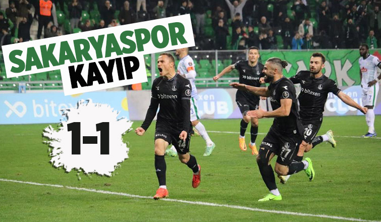 Sakaryaspor 1 Çaykur Rizespor 1