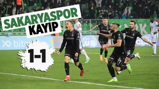 Sakaryaspor 1 Çaykur Rizespor 1