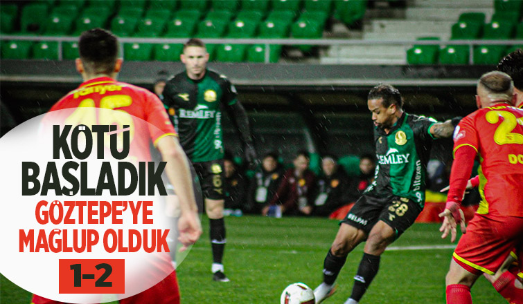 Sakaryaspor 1 Göztepe 2