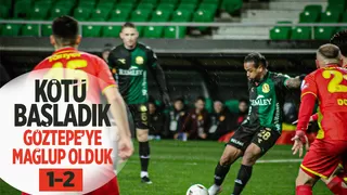 Sakaryaspor 1 Göztepe 2