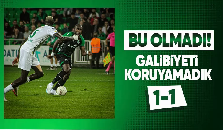 Sakaryaspor 1 Şanlıurfaspor 1