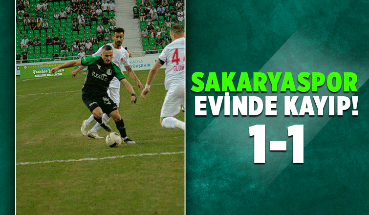 Sakaryaspor: 1  Ümraniyespor: 1