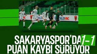 Sakaryaspor 1 Ümraniyespor 1