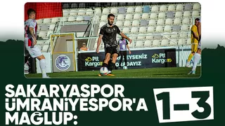 Sakaryaspor 1 Ümraniyespor 3