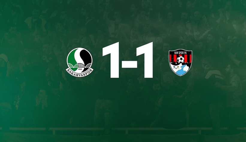 Sakaryaspor: 1 Vanspor: 1