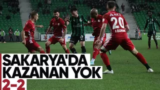 Sakaryaspor: 2 - Erzurumspor FK: 2